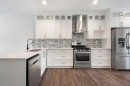 4031 79 Street Nw, Calgary, AB  - Indoor Photo Showing Kitchen With Stainless Steel Kitchen With Upgraded Kitchen 