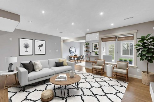 71 Kincora Park Nw, Calgary, AB - Indoor Photo Showing Living Room