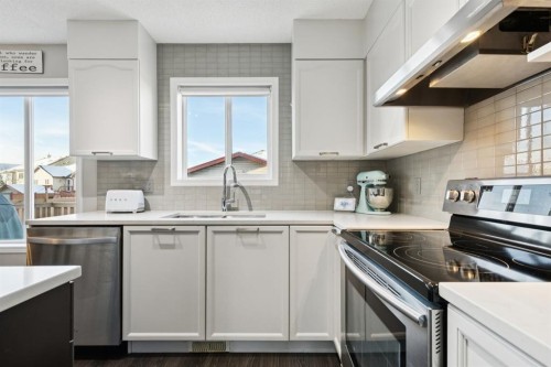 4 Copperfield Rise Se, Calgary, AB - Indoor Photo Showing Kitchen