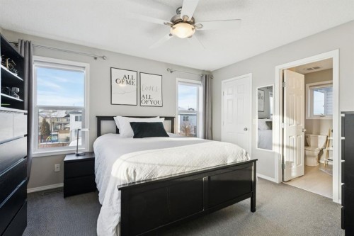 4 Copperfield Rise Se, Calgary, AB - Indoor Photo Showing Bedroom