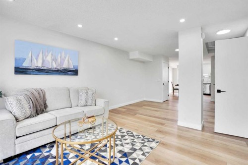 309 Falwood Way Ne, Calgary, AB - Indoor Photo Showing Living Room