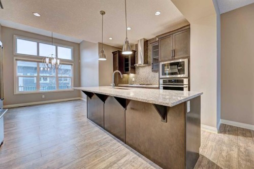 70 Masters Crescent Se, Calgary, AB - Indoor Photo Showing Kitchen With Upgraded Kitchen