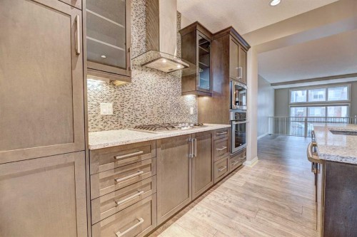 70 Masters Crescent Se, Calgary, AB - Indoor Photo Showing Kitchen With Upgraded Kitchen