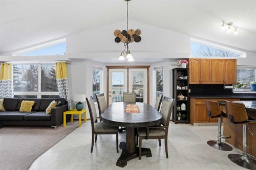 99 Arbour Lake Way Nw, Calgary, AB - Indoor Photo Showing Dining Room