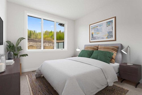88-297 Riviera Way, Cochrane, AB - Indoor Photo Showing Bedroom