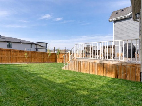 218 Riviera View, Cochrane, AB - Outdoor With Deck Patio Veranda