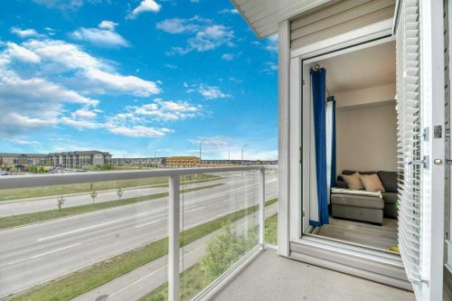 1321-76 Cornerstone Passage Ne, Calgary, AB - Outdoor With Balcony