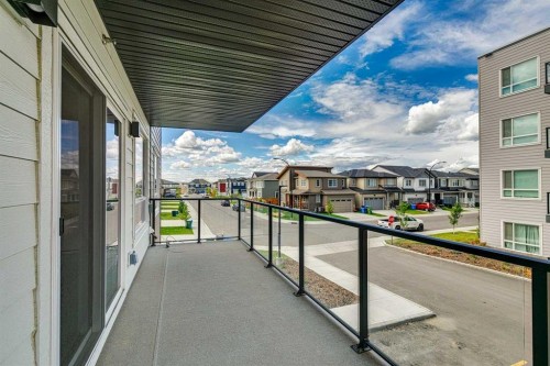 3204-33 Carringham Gate Nw, Calgary, AB - Outdoor With Balcony With Exterior
