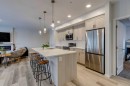 3204-33 Carringham Gate Nw, Calgary, AB  - Indoor Photo Showing Kitchen With Stainless Steel Kitchen With Upgraded Kitchen 