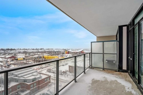 1403-1122 3 Street Se, Calgary, AB - Outdoor With Balcony With View With Exterior