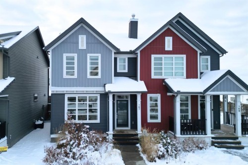167 Highview Gate Se, Airdrie, AB - Outdoor With Facade