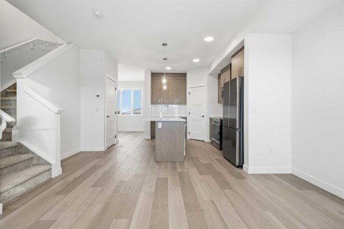1923 Mccaskill Drive, Crossfield, AB - Indoor Photo Showing Kitchen