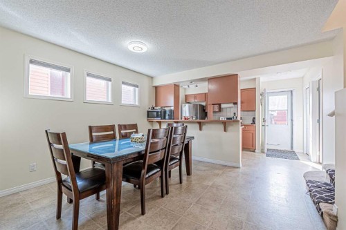 9249 Saddlebrook Drive Ne, Calgary, AB - Indoor Photo Showing Dining Room