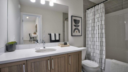 750 Wolf Willow Boulevard Se, Calgary, AB - Indoor Photo Showing Bathroom