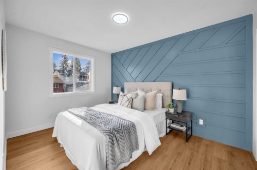 5747 24 Avenue Ne, Calgary, AB - Indoor Photo Showing Bedroom