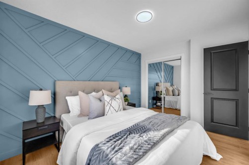 5747 24 Avenue Ne, Calgary, AB - Indoor Photo Showing Bedroom