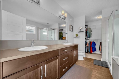 17 Cornerstone Manor Ne, Calgary, AB - Indoor Photo Showing Bathroom