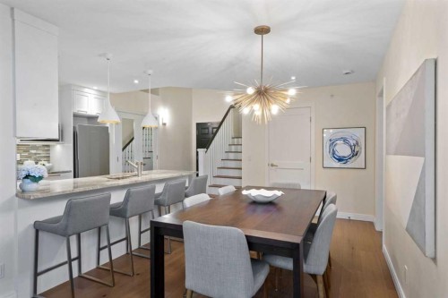 511-881 15 Avenue Sw, Calgary, AB - Indoor Photo Showing Dining Room