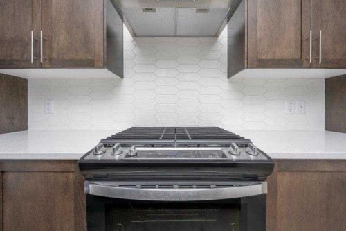 19 Homestead Pass Ne, Calgary, AB - Indoor Photo Showing Kitchen With Upgraded Kitchen