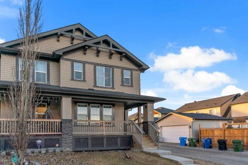 41 Skyview Point Green Ne, Calgary, AB - Outdoor With Deck Patio Veranda