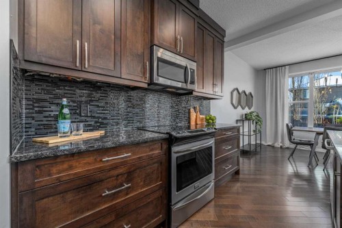 63 Auburn Glen Heights Se, Calgary, AB - Indoor Photo Showing Kitchen With Upgraded Kitchen