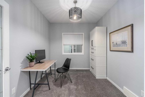 63 Auburn Glen Heights Se, Calgary, AB - Indoor Photo Showing Office