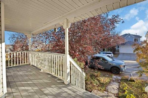73 Hidden Spring Green Nw, Calgary, AB - Outdoor With Deck Patio Veranda