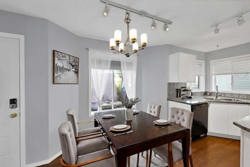 73 Hidden Spring Green Nw, Calgary, AB - Indoor Photo Showing Dining Room