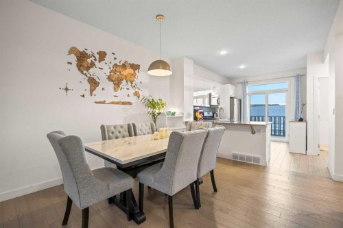 87 Walden Path Se, Calgary, AB - Indoor Photo Showing Dining Room