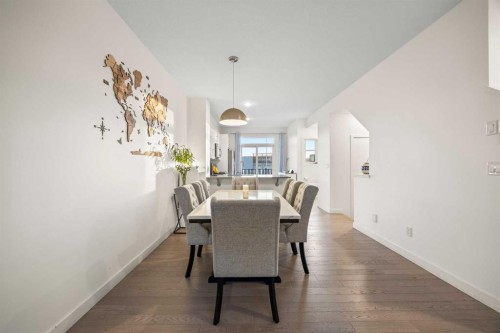 87 Walden Path Se, Calgary, AB - Indoor Photo Showing Dining Room