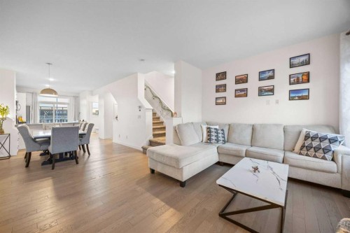 87 Walden Path Se, Calgary, AB - Indoor Photo Showing Living Room