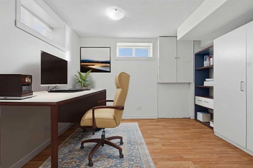 2240 38 Street Se, Calgary, AB - Indoor Photo Showing Office