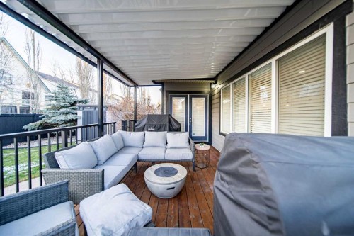 42 Copperfield Point Se, Calgary, AB - Outdoor With Deck Patio Veranda With Exterior