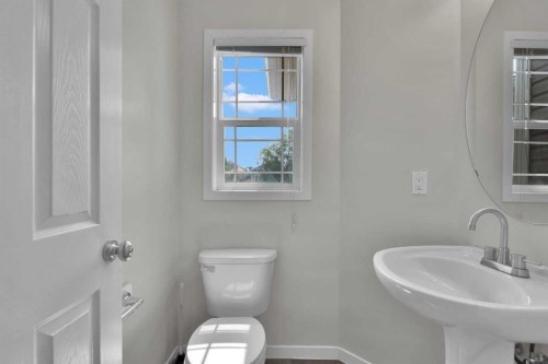 203 Cranberry Green Se, Calgary, AB - Indoor Photo Showing Bathroom