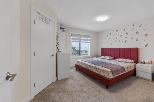 366 Seton Villas Se, Calgary, AB - Indoor Photo Showing Bedroom