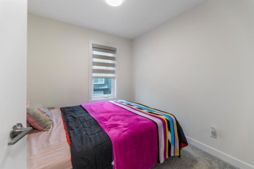 366 Seton Villas Se, Calgary, AB - Indoor Photo Showing Bedroom