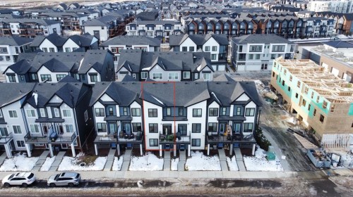 366 Seton Villas Se, Calgary, AB -  With Facade