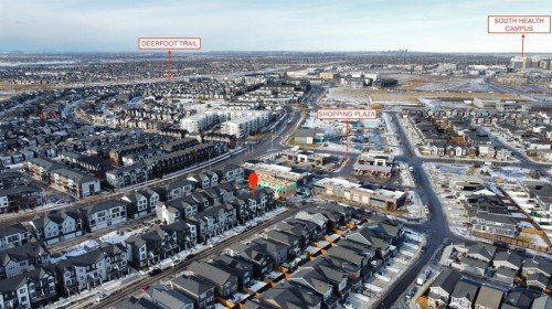 366 Seton Villas Se, Calgary, AB - Outdoor With View