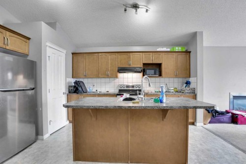 250 Martinwood Place Ne, Calgary, AB - Indoor Photo Showing Kitchen With Double Sink