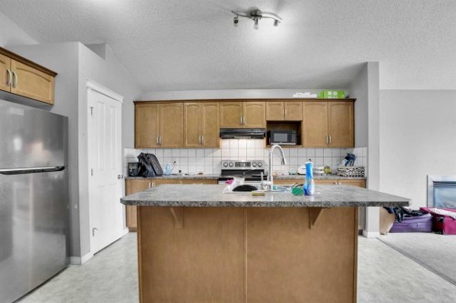 250 Martinwood Place Ne, Calgary, AB - Indoor Photo Showing Kitchen With Double Sink