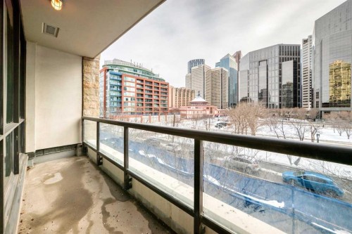 322-222 Riverfront Avenue Sw, Calgary, AB - Outdoor With Balcony