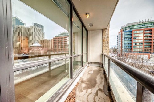 322-222 Riverfront Avenue Sw, Calgary, AB - Outdoor With Balcony
