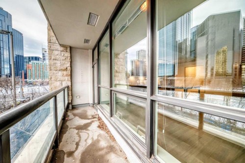 322-222 Riverfront Avenue Sw, Calgary, AB - Outdoor With Balcony With Exterior