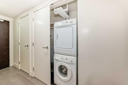 322-222 Riverfront Avenue Sw, Calgary, AB - Indoor Photo Showing Laundry Room