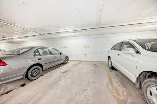 322-222 Riverfront Avenue Sw, Calgary, AB - Indoor Photo Showing Garage