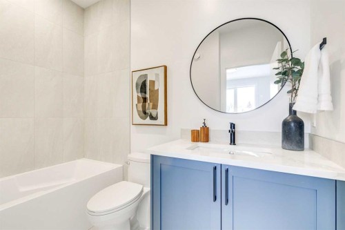 1-440 32 Avenue Nw, Calgary, AB - Indoor Photo Showing Bathroom