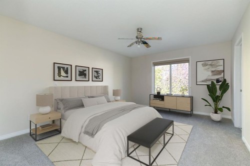 186 Copperfield Close Se, Calgary, AB - Indoor Photo Showing Bedroom