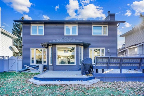 33 Douglasbank Rise Se, Calgary, AB - Outdoor With Deck Patio Veranda