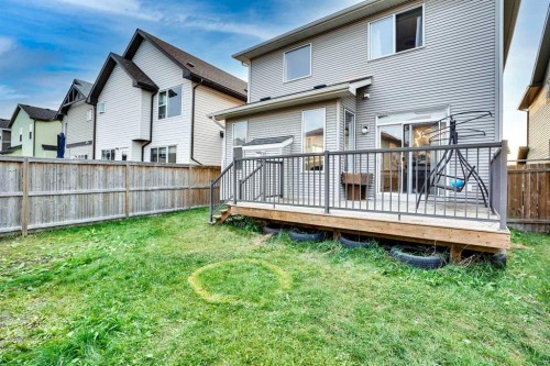 124 Skyview Shores Road Ne, Calgary, AB - Outdoor With Deck Patio Veranda