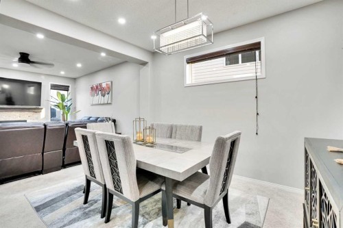 124 Skyview Shores Road Ne, Calgary, AB - Indoor Photo Showing Dining Room